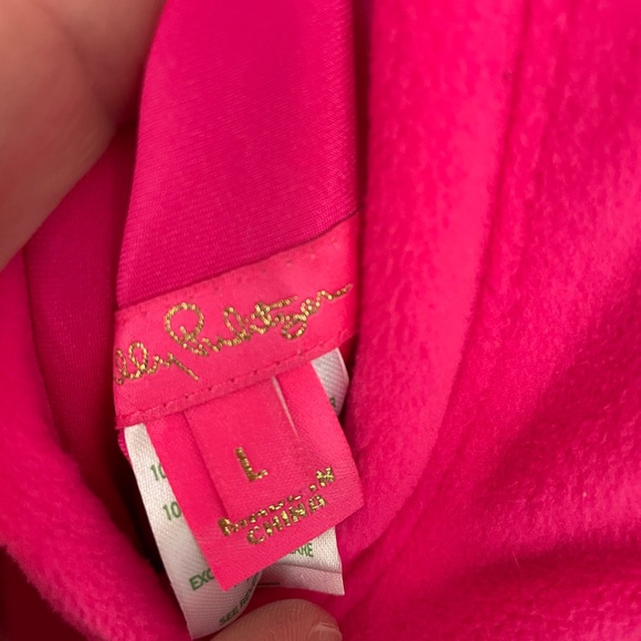 Lilly Pulitzer reversible Brooklee fleece vest - Picture 5 of 5